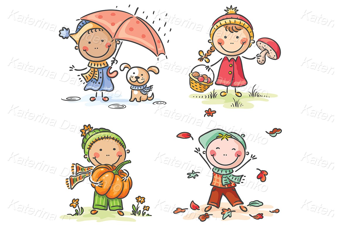 Little kids autumn activities
