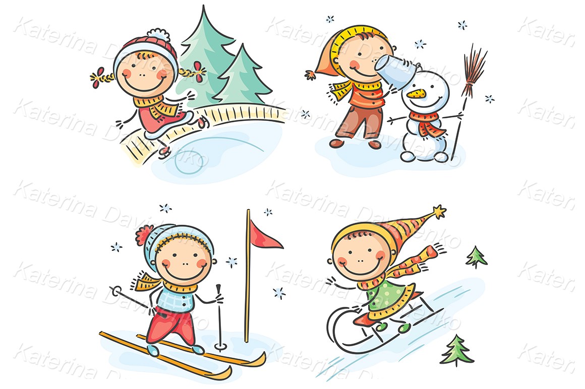 Kids winter outdoors activities