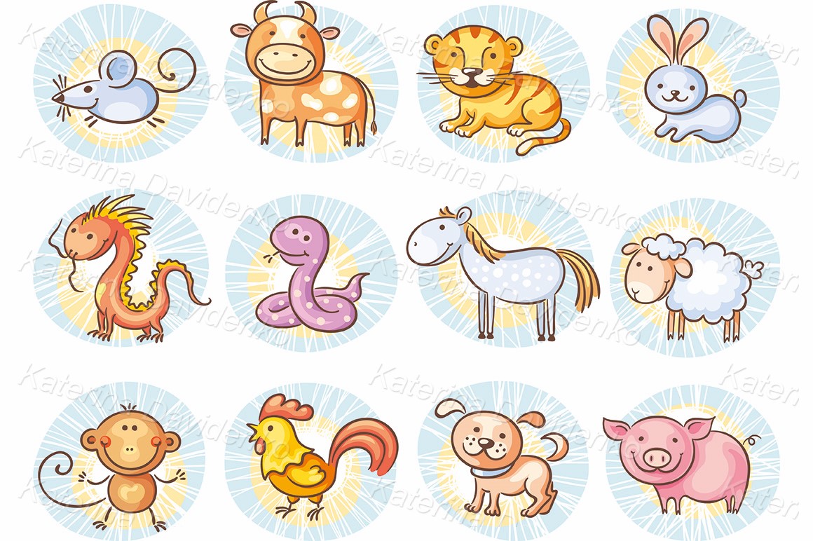Zodiac signs, chinese new year
