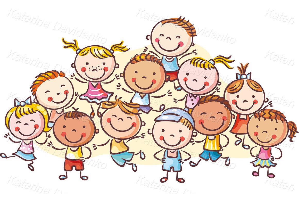 Group children's images